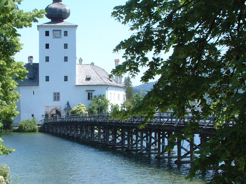 Schloss Orth Brücke, Gmunden